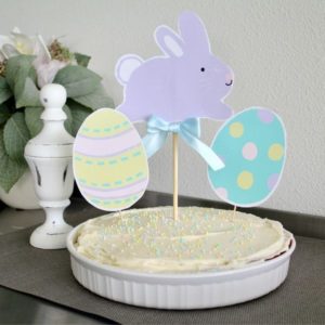 Easter Bunny & Egg Printable