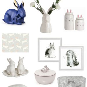 bunny rabbit home decor