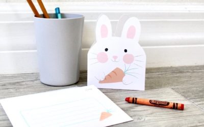 Bunny Card & Envelope