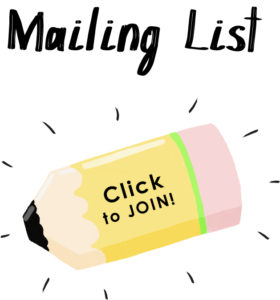 sign up for mailing list create happy things